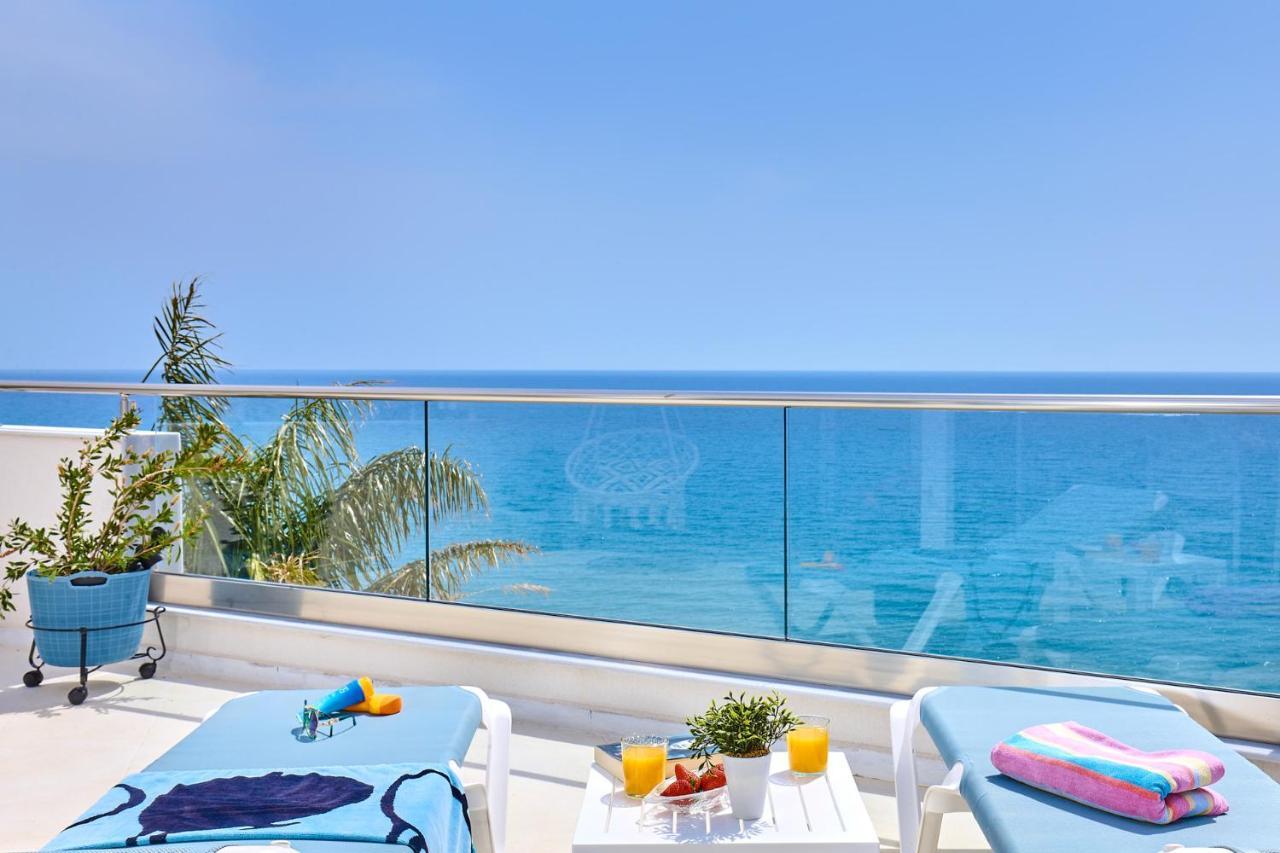 Ferienwohnung Breathtaking Sea View Flat In South Crete Keratókambos Exterior foto