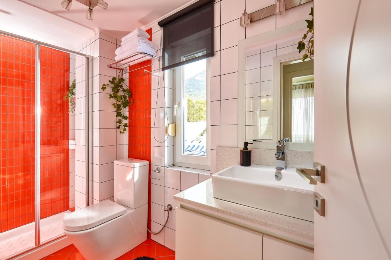 Ferienwohnung Breathtaking Sea View Flat In South Crete Keratókambos Exterior foto